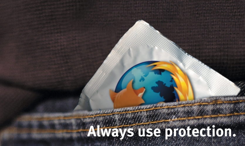 Firefox:always use protection